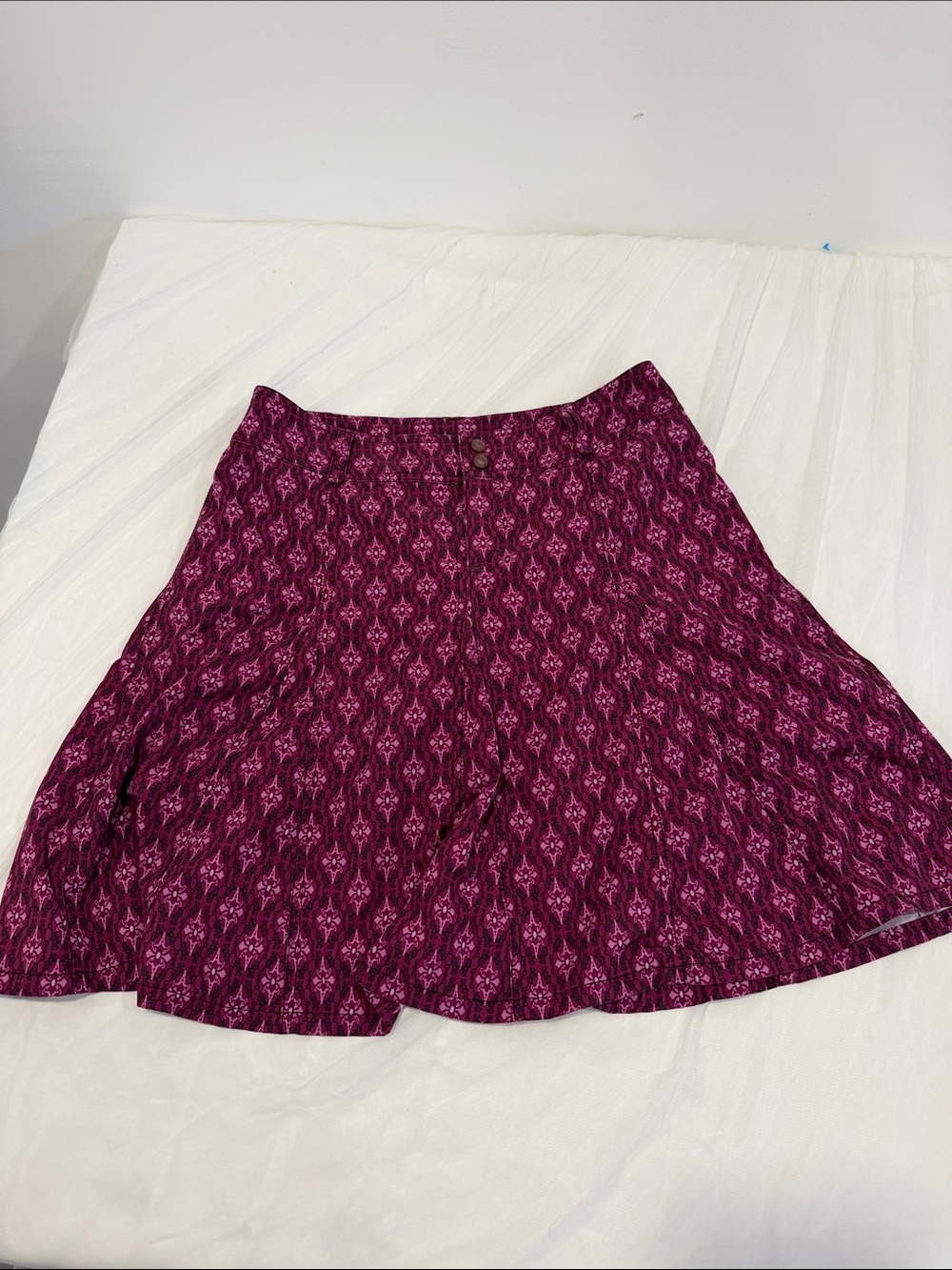 Athleta Printed Sprint Running Skort